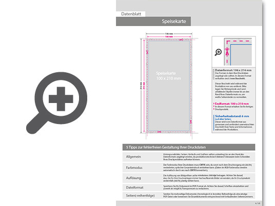 Product Bild speisekarte_mit_3-fach_drahtheftung__endformat_din_lang__8-seitig